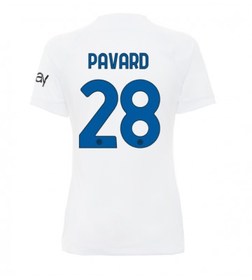 Inter Milan Benjamin Pavard #28 Bortatröja Dam 2023-24 Kortärmad